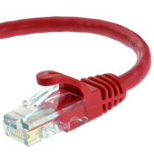Cat5e UTP RJ45 Ethernet-кабель для патч-корда 15 футов в красном